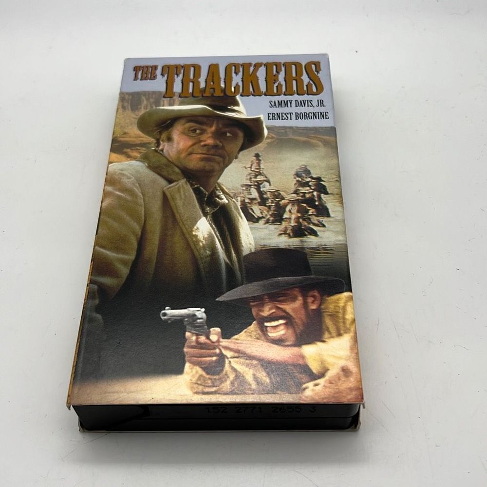 THE TRACKERS VHS 1999 Ernest Borgnine Sammy Davis‎ Jr. Julie Adams